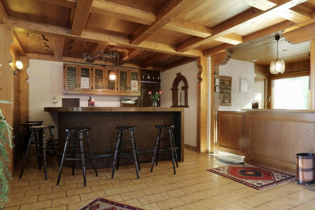 Kuchyň nebo kuchyňský kout v ubytování Hotel Tannenboden - Steinbock