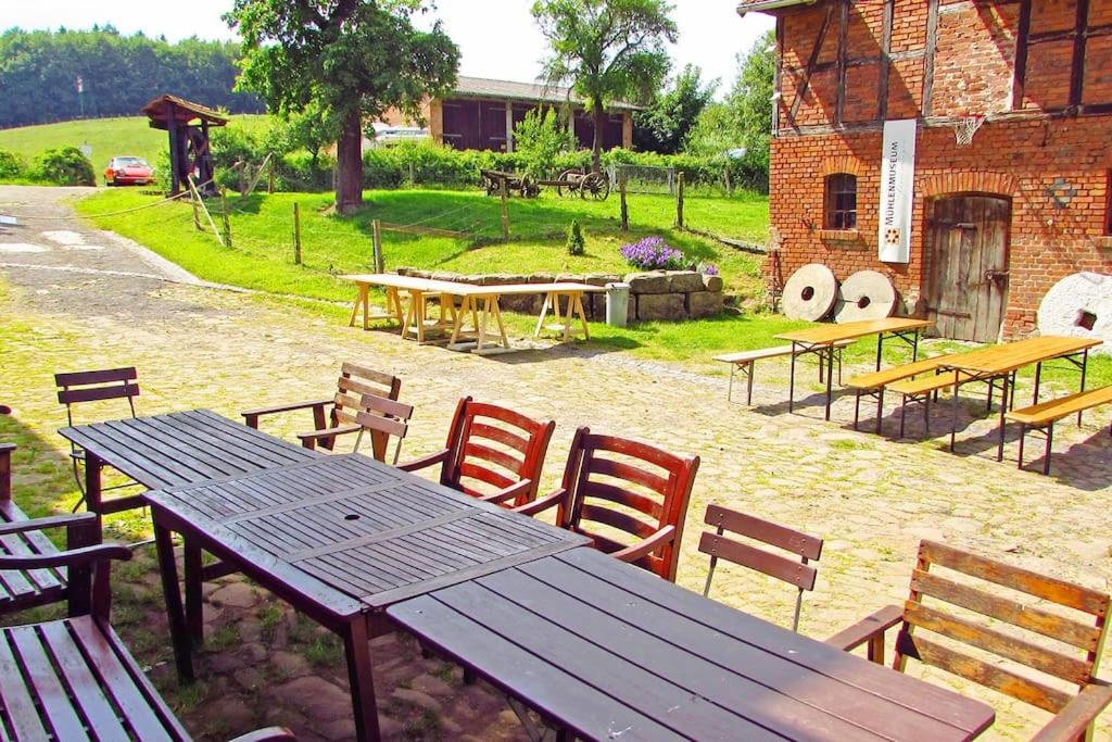 Zahrada ubytování Historische romantische Mühle