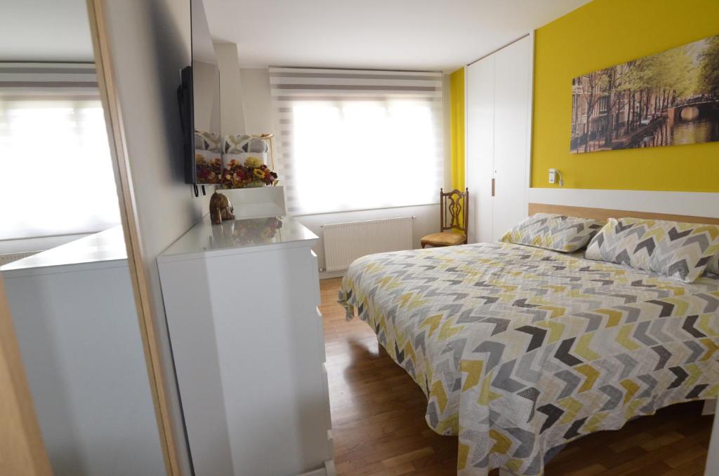 Postel nebo postele na pokoji v ubytování B&B Zaldu