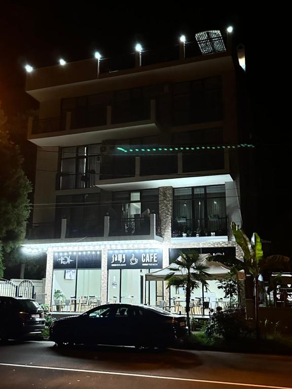 Edifici on està situat l'hostal o pensió