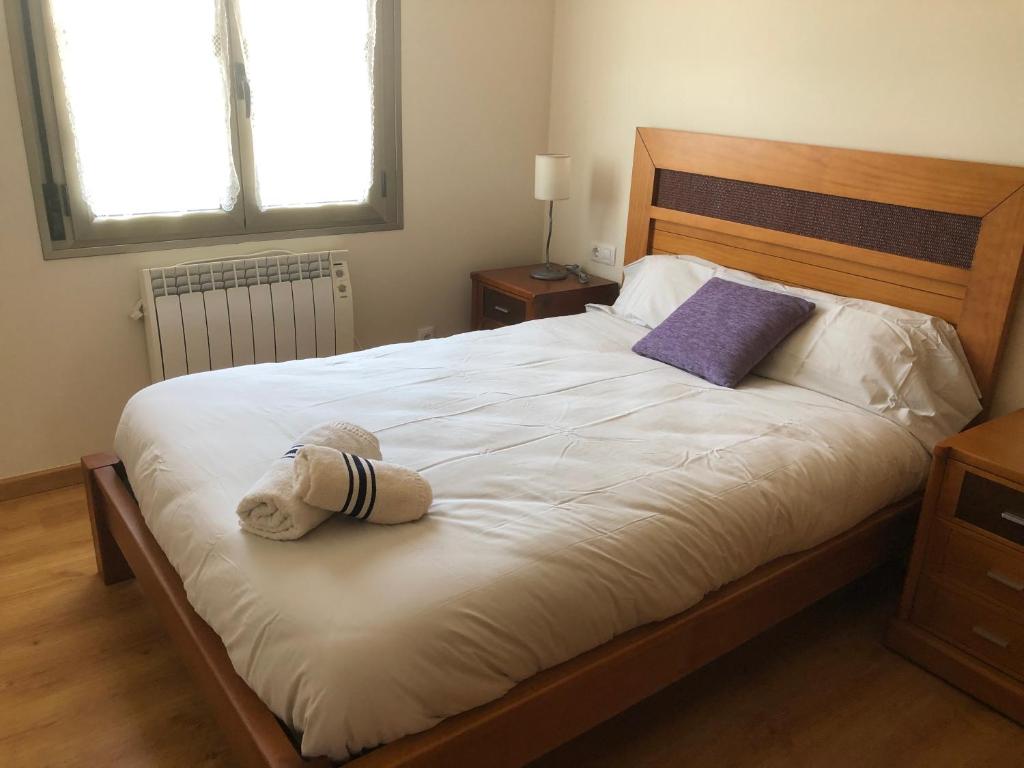 Postel nebo postele na pokoji v ubytování Casa Candelaria