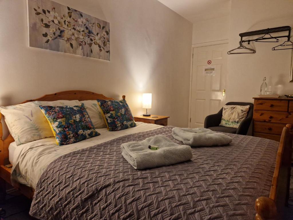 Postel nebo postele na pokoji v ubytování Cable Island Bed and Breakfast