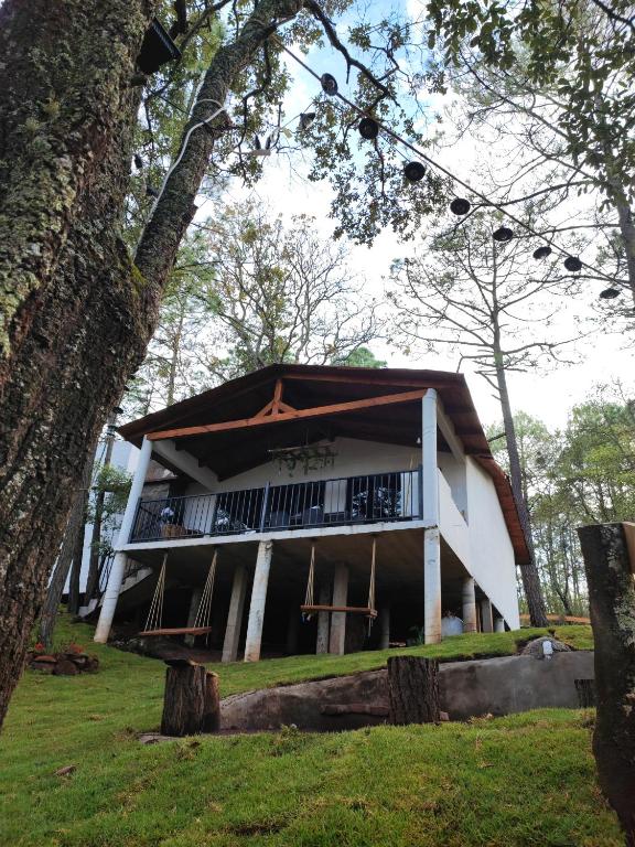 Zahrada ubytování Cabaña El Encanto