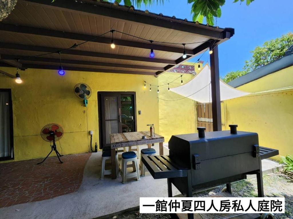 Patio nebo venkovní prostory v ubytování 墾丁牧場Villa Kenting Pasture - Villa B&B