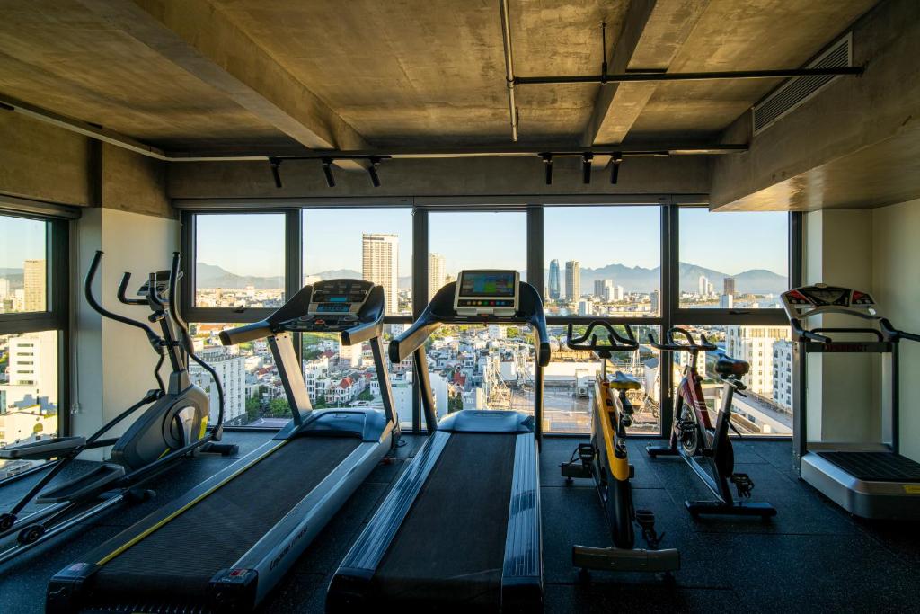 Fitness centrum a/nebo fitness zařízení v ubytování Luxtery Hotel & Spa