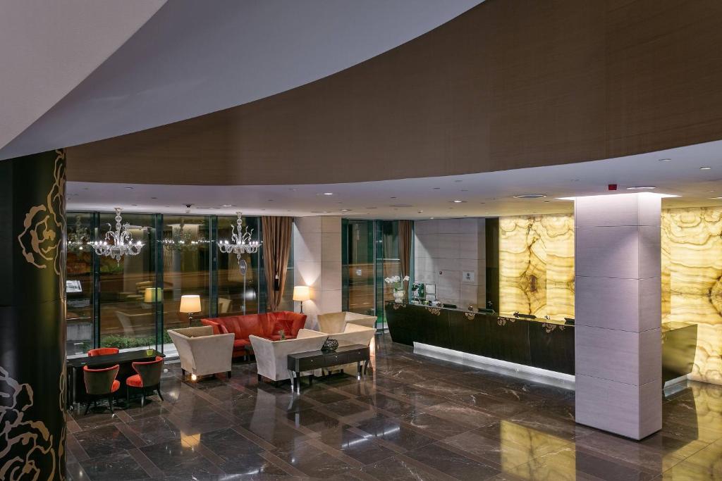 Posezení v ubytování Grand Hotel River Park, a Luxury Collection Hotel, Bratislava