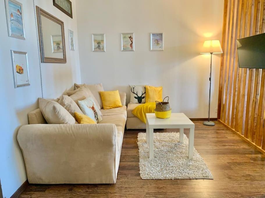 Posezení v ubytování All’ombra del Miletto