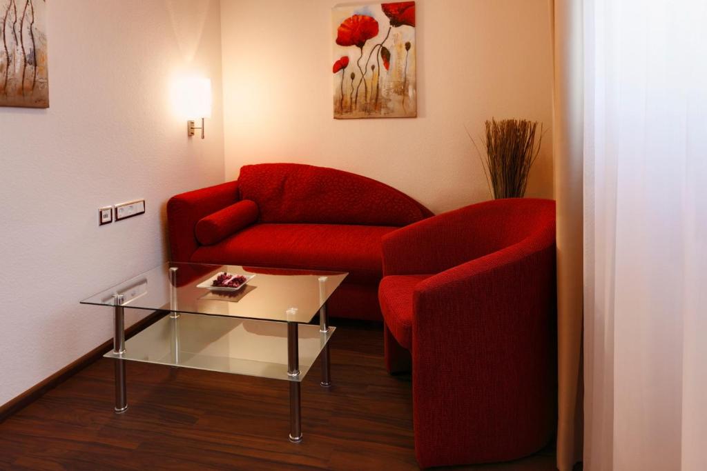 Posezení v ubytování Hotel Fortuna