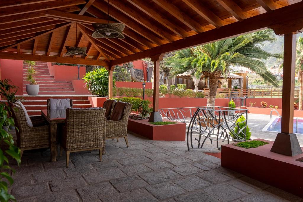 Patio nebo venkovní prostory v ubytování Finca Pico
