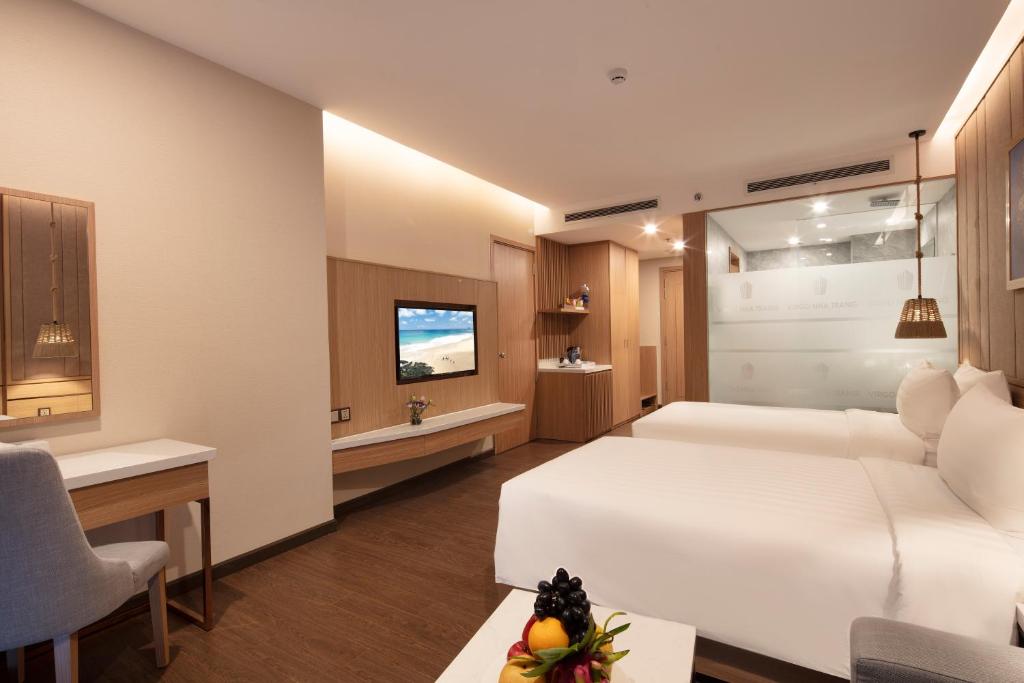 Phòng Deluxe Giường Đôi/2 Giường Đơn Nhìn Ra Đại Dương