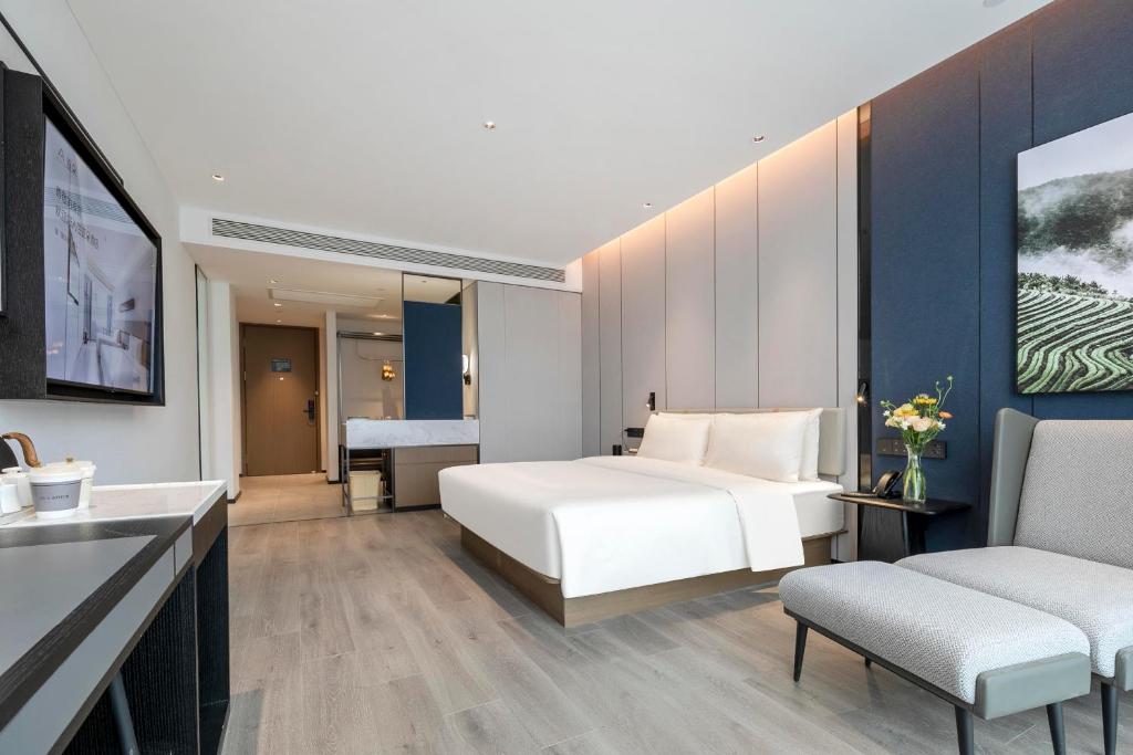 Atour Hotel Huaihua High-Speed South Railway Station - Jimu Double Room