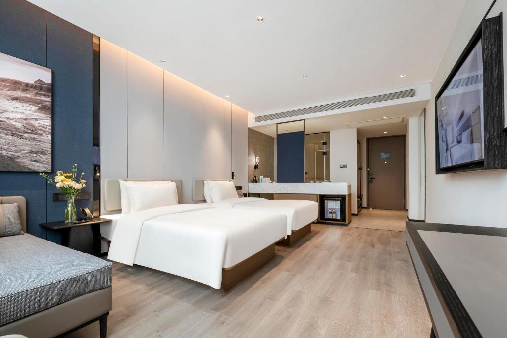 Atour Hotel Huaihua High-Speed South Railway Station - Jimu Twin Room