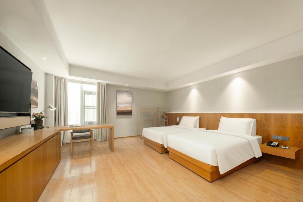 Atour X Hotel Wuxi Binhu Sports Center - Jimu Twin Room