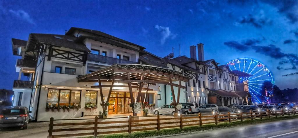 Budova, kde se hotel nachází