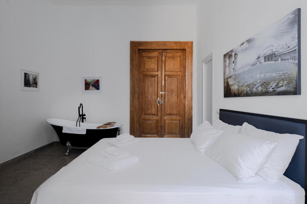 La bella vita luxury apartament and travel solution - Chambre Double De Luxe Avec Baignoire Et Sauna
