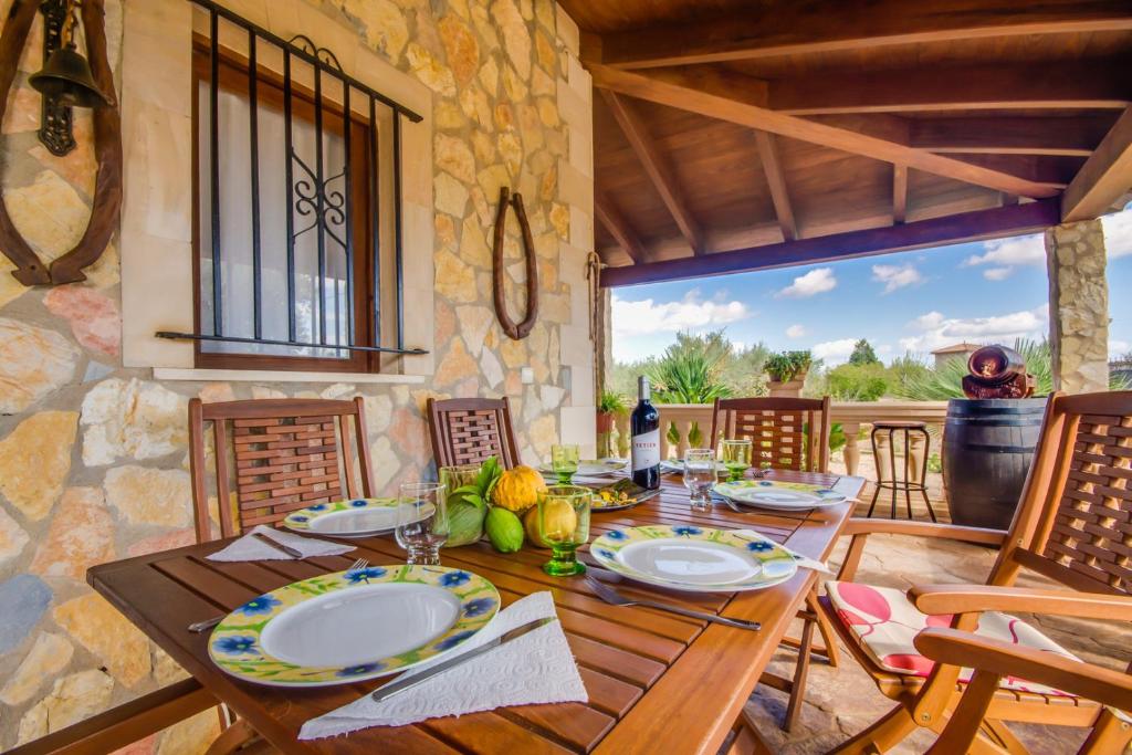 Balkón alebo terasa v ubytovaní Ideal Property Mallorca - Puri