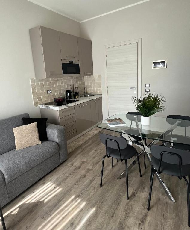 Kuchyň nebo kuchyňský kout v ubytování Garda Flow Holiday Home