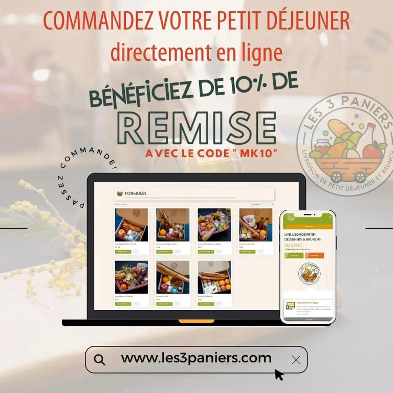 a screenshot of the homepage of a restaurant website at Cacatoès in Saint-Aignan