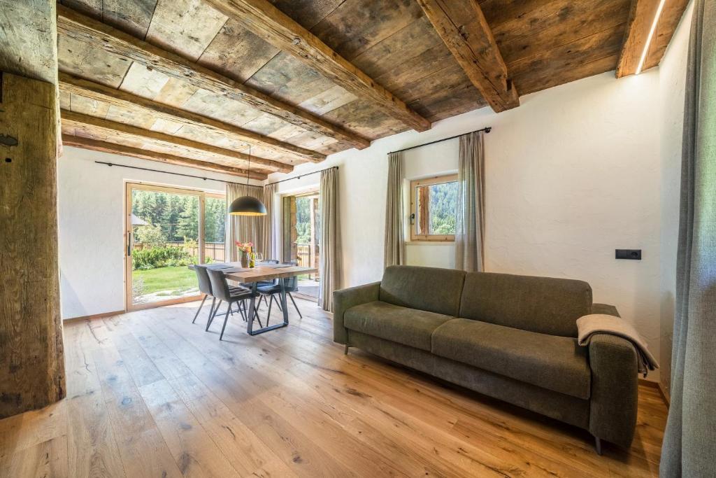 Posezení v ubytování Chalet zu Wosser