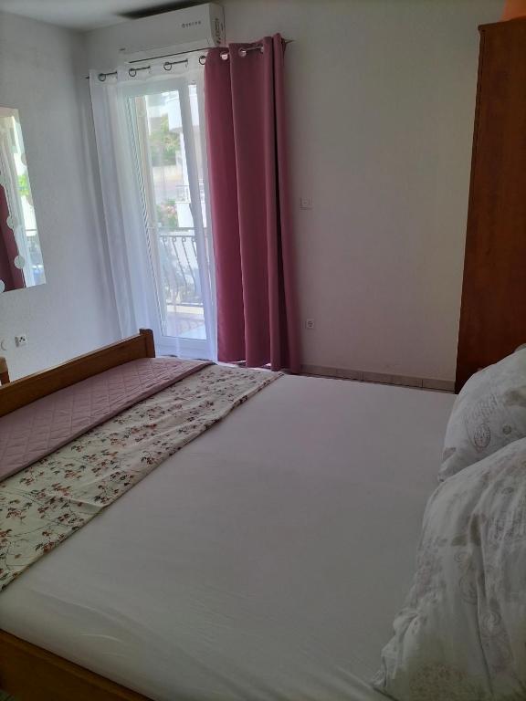 Posteľ alebo postele v izbe v ubytovaní Studie-Apartment in Makarska, Kroatien