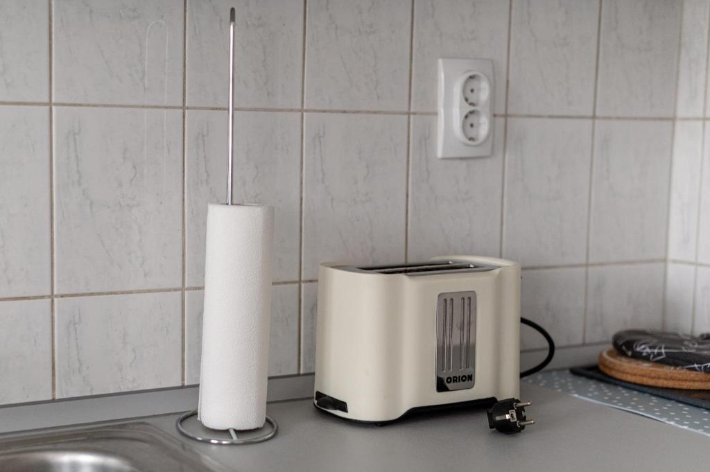 Kuchnia lub aneks kuchenny w obiekcie Barát Vendégház - Cosy Guesthouse - Teljes ház privát udvarral - 4 szoba, 2 fürdő