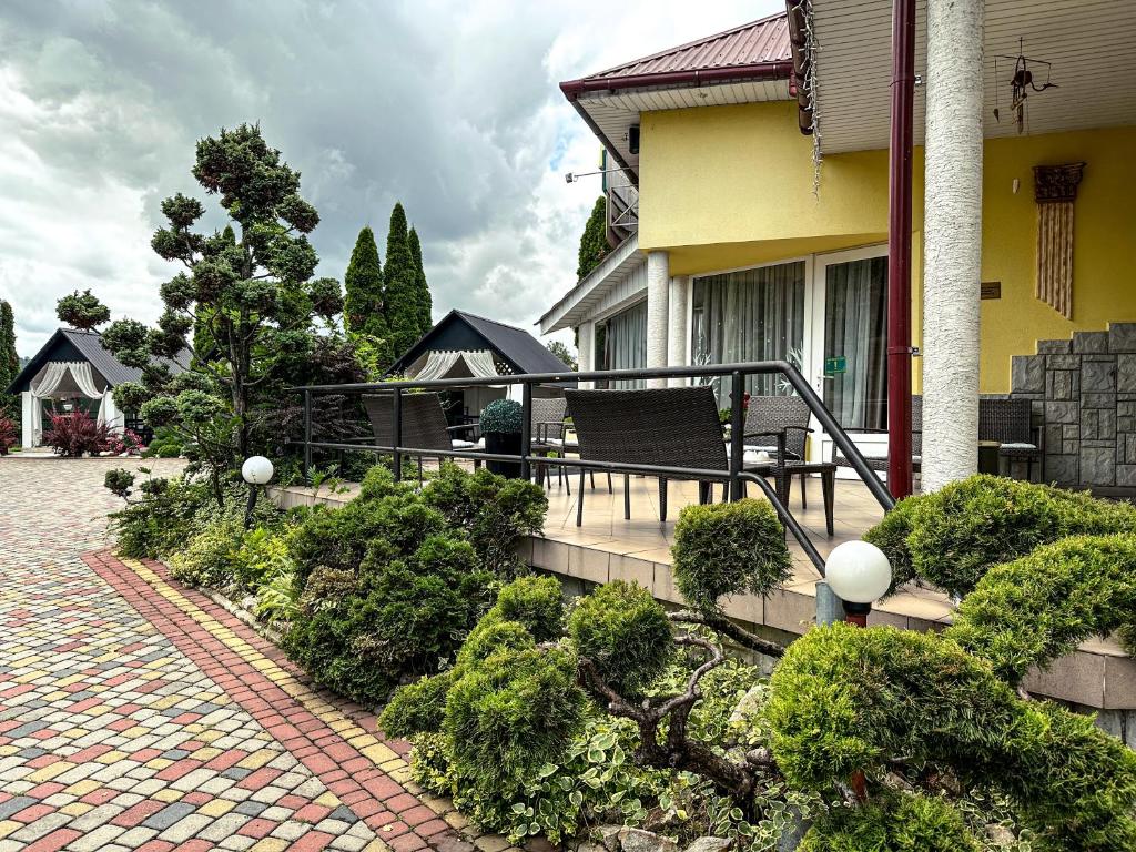Zahrada ubytování Koral Hotel