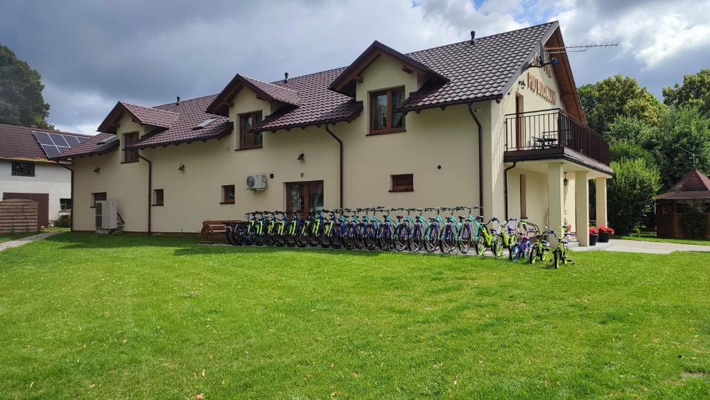 Budova, kde se bed and breakfast nachází