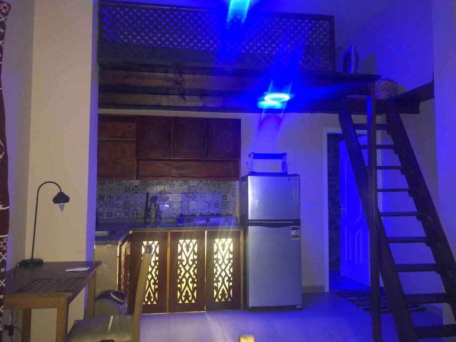 Kuchyň nebo kuchyňský kout v ubytování Dahab Relax Studio 2