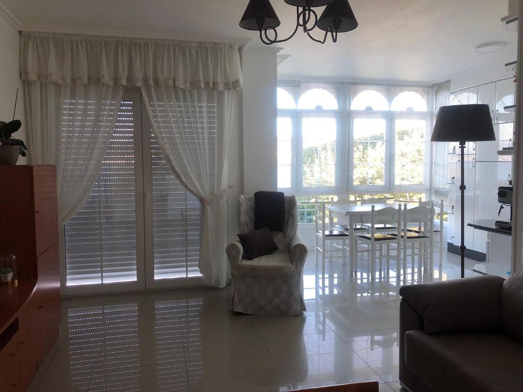 Posezení v ubytování Apartamentos Raxo Mar
