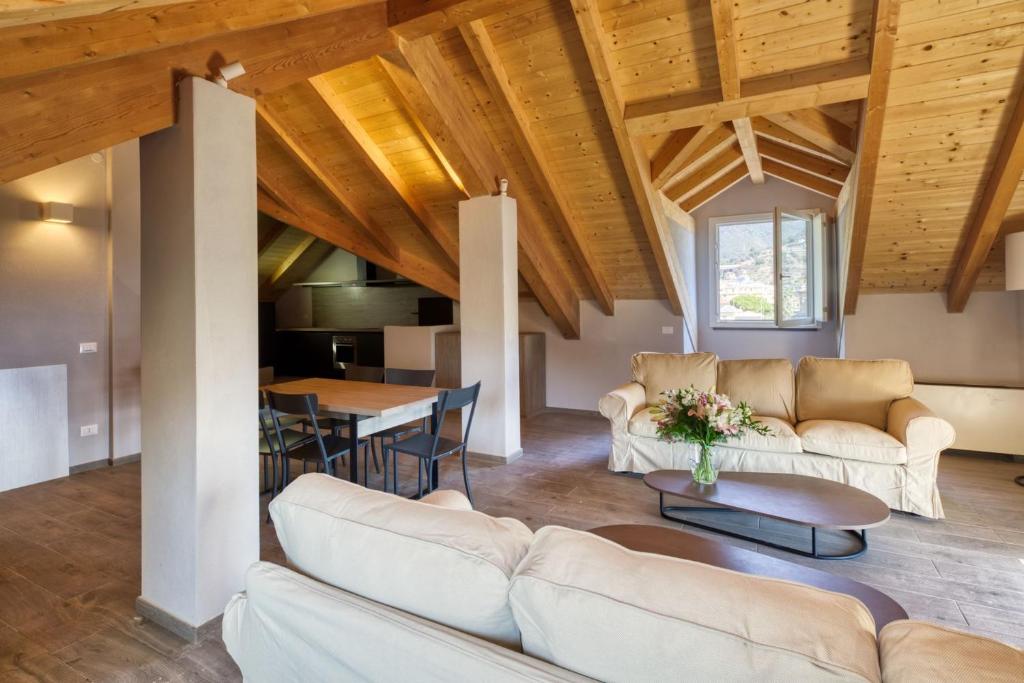 Posezení v ubytování Residence Via Di Francia