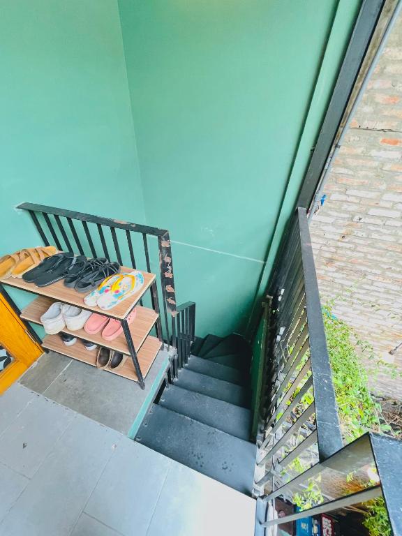 Balkón nebo terasa v ubytování VY DA CENTRAL MARKET HOSTEL