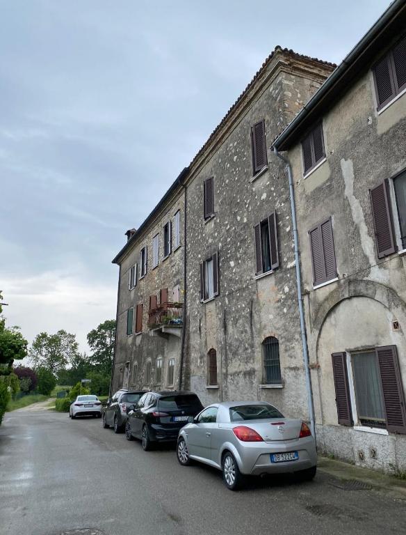 The building in which a panziókat is located