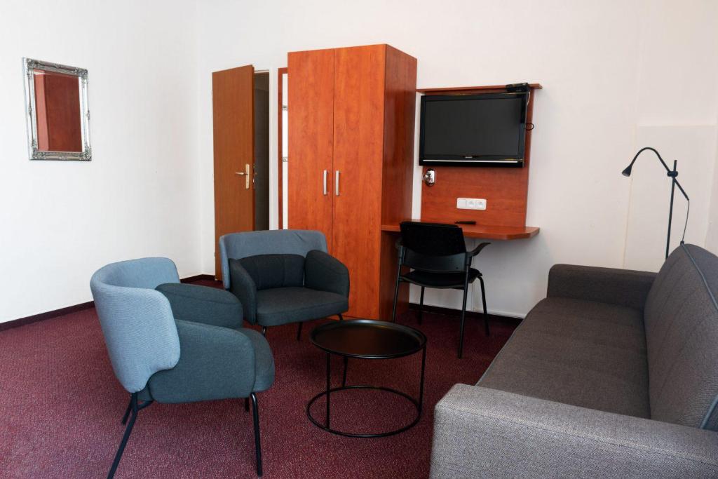 Posezení v ubytování Hotel Alfa