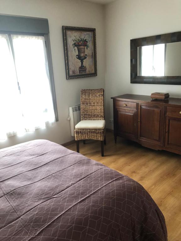 Postel nebo postele na pokoji v ubytování Casa Candelaria