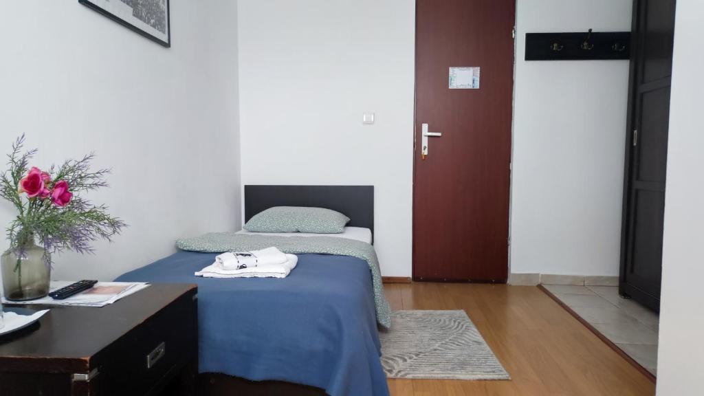 Postel nebo postele na pokoji v ubytování Casa de oaspeti Wallendorf Bistrita Unirea