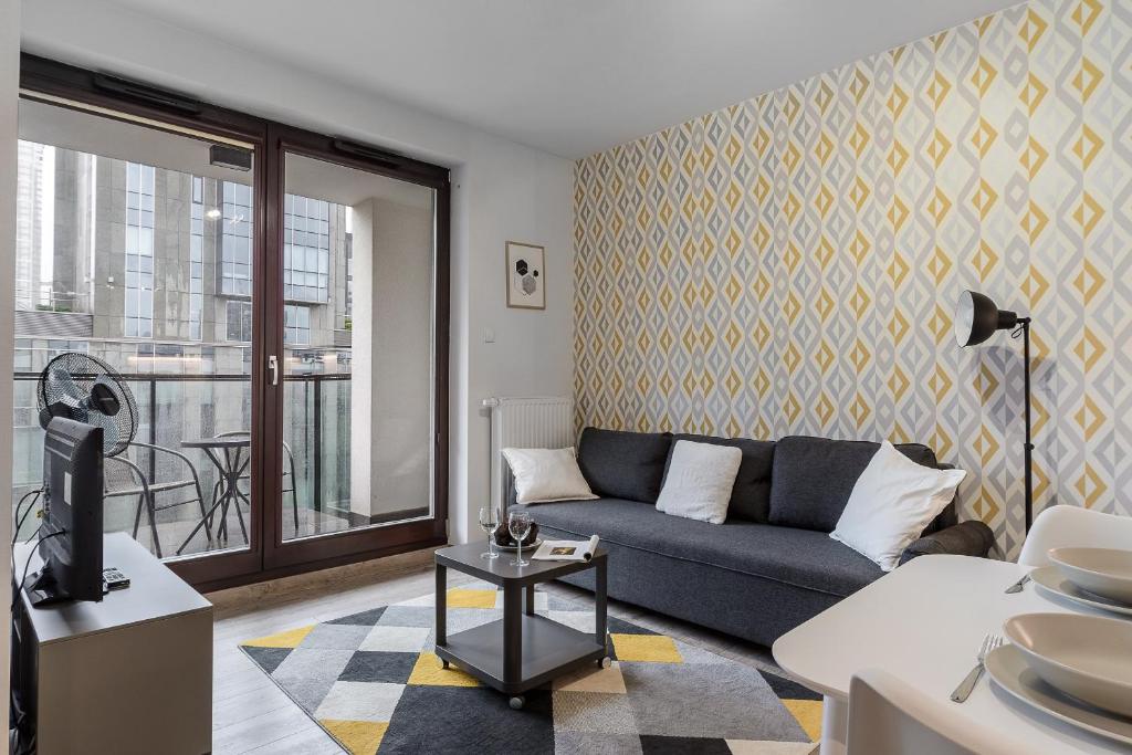 Posedenie v ubytovaní P&O Serviced Apartments Siedmiogrodzka III