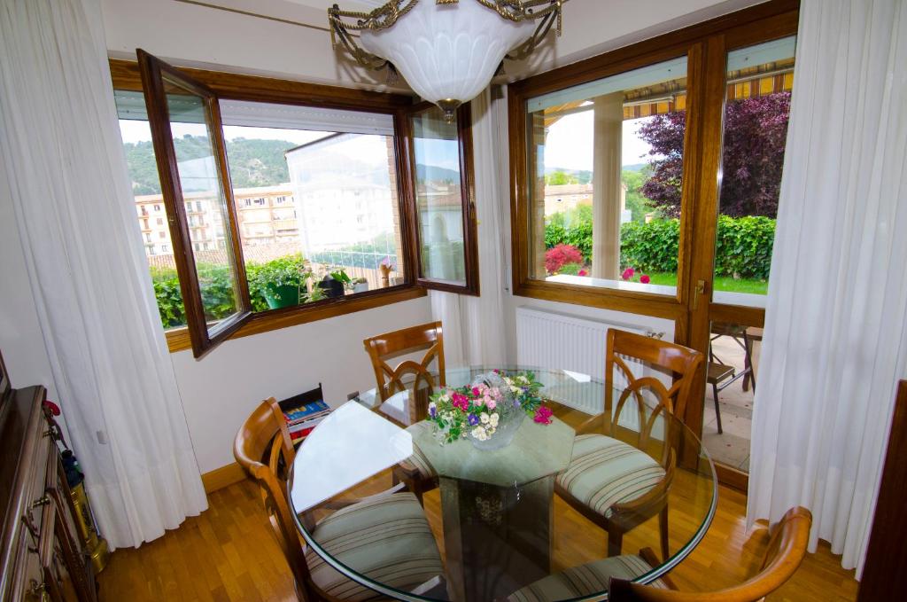 Zahrada ubytování B&B Zaldu
