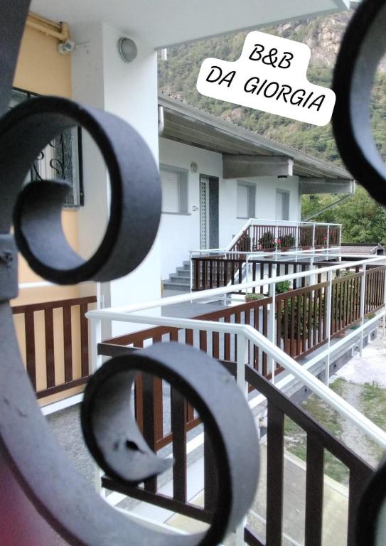Balkón nebo terasa v ubytování B&B da Giorgia