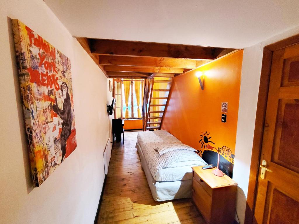Posezení v ubytování Maki Hostels & Suites Valparaiso