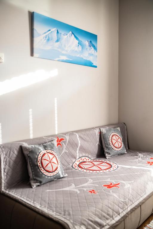 Posteľ alebo postele v izbe v ubytovaní Apartamenty Parzenica