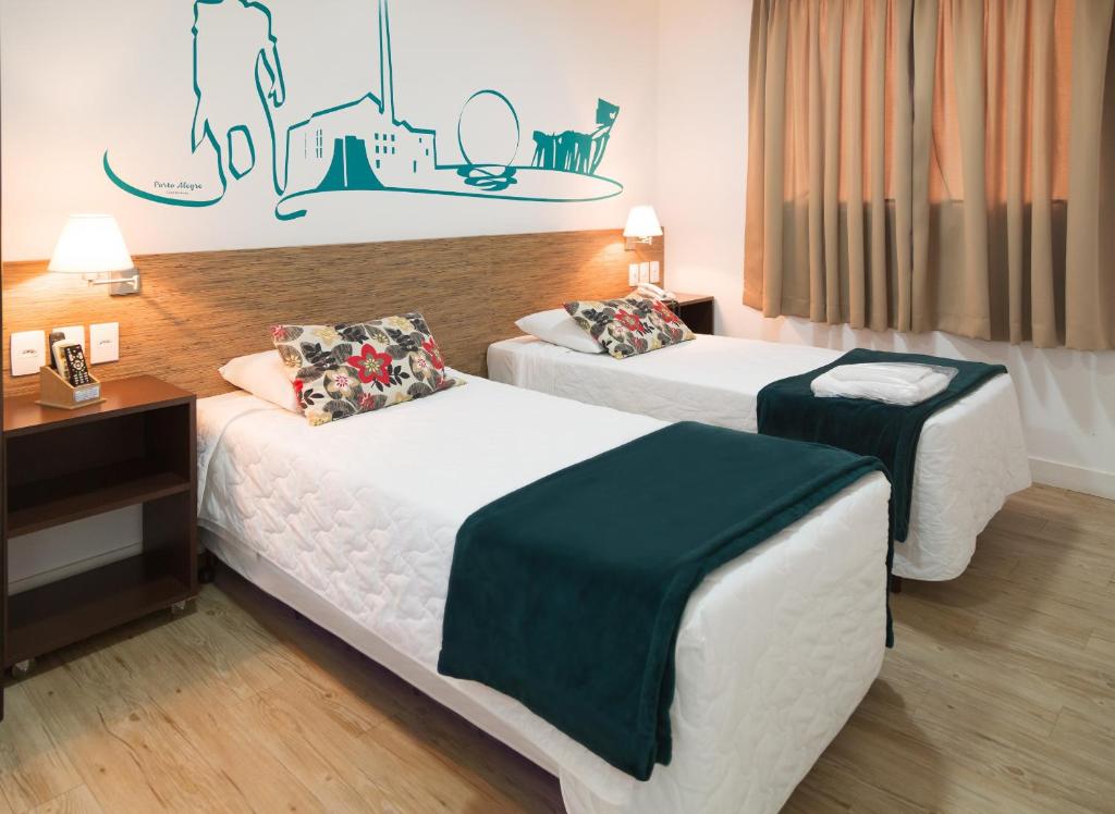 Garibaldi Business Hotel - Tweepersoonskamer Met 2 Aparte Bedden