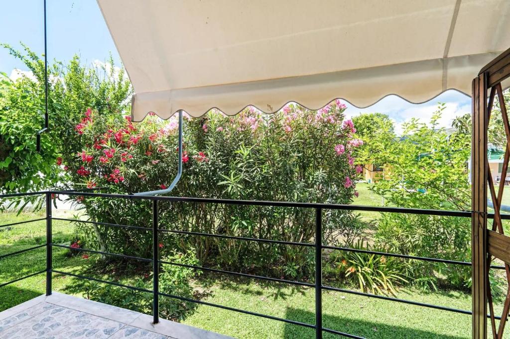 Balkón nebo terasa v ubytování House of Dreams Lefkada