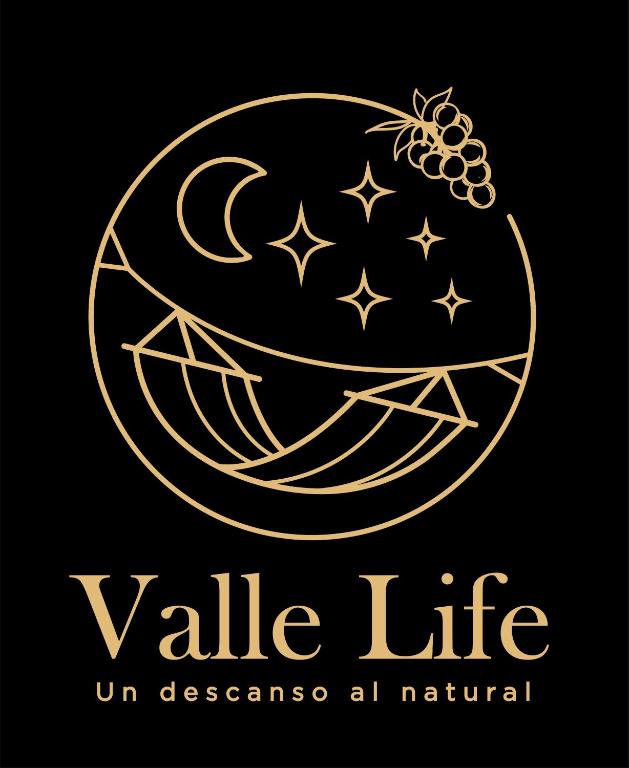 SansoniVALLE LIFE的月亮和星星的金色标志