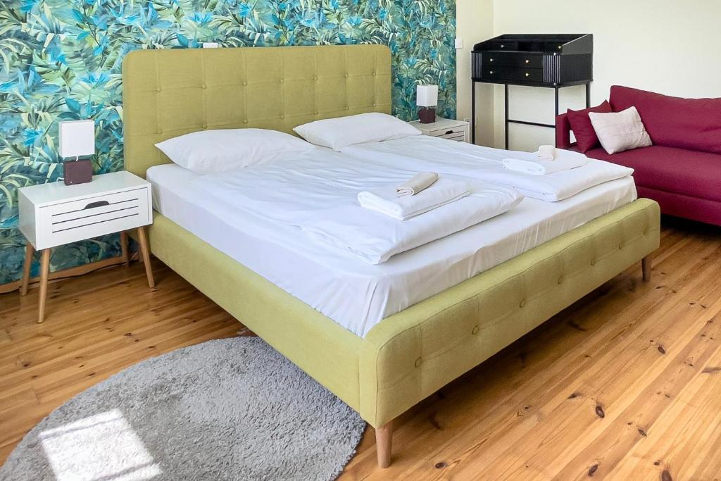 Posteľ alebo postele v izbe v ubytovaní Villa Fontana