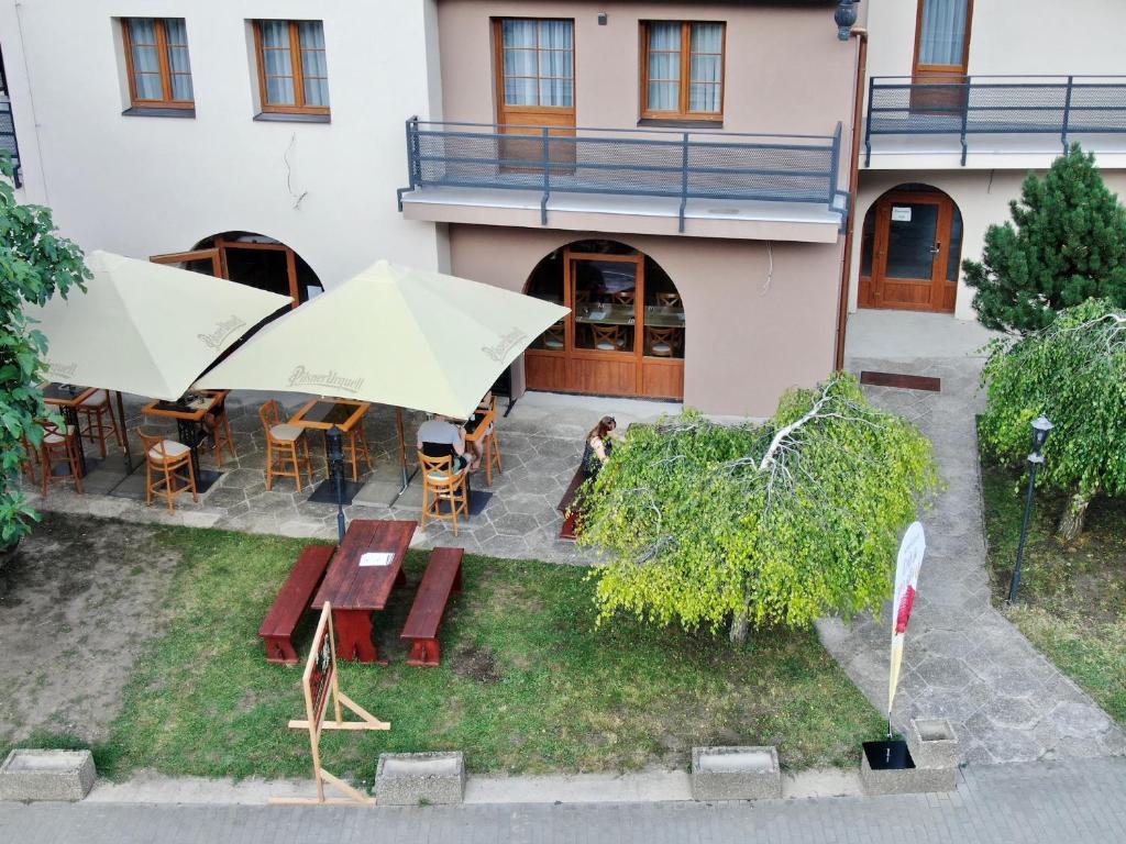 Budova, kde se penzion nachází