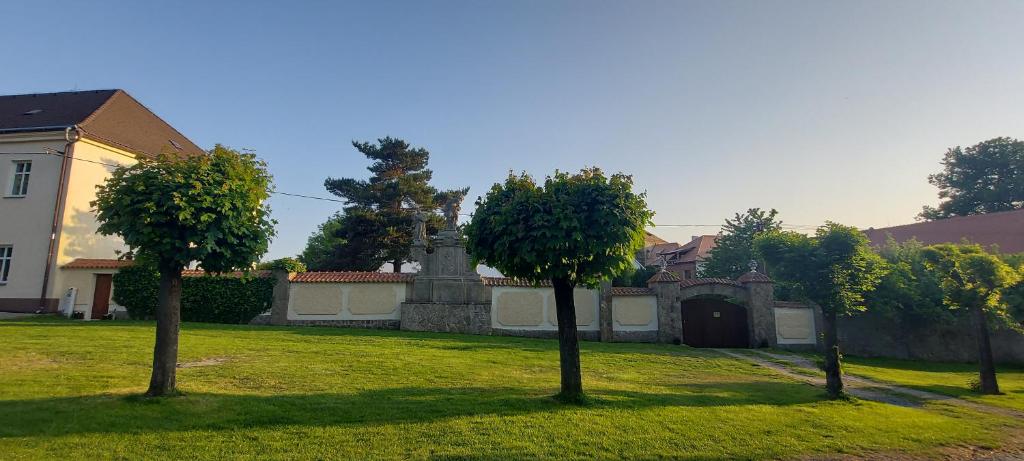 Zahrada ubytování Apartmány Ve starém pivovaru