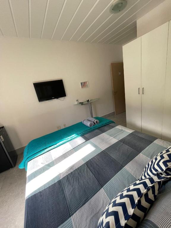 Postel nebo postele na pokoji v ubytování Angra dos Reis - Porto Bali - SUÍTE no Porto Bali Resort