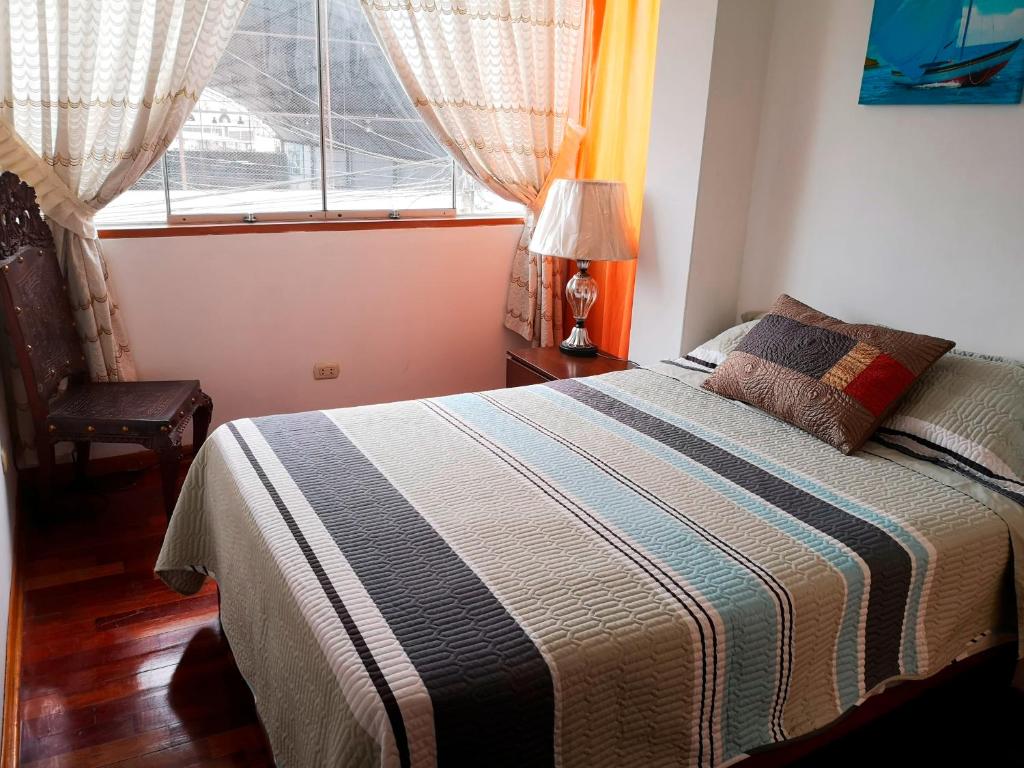 Postel nebo postele na pokoji v ubytování Casa Amarello