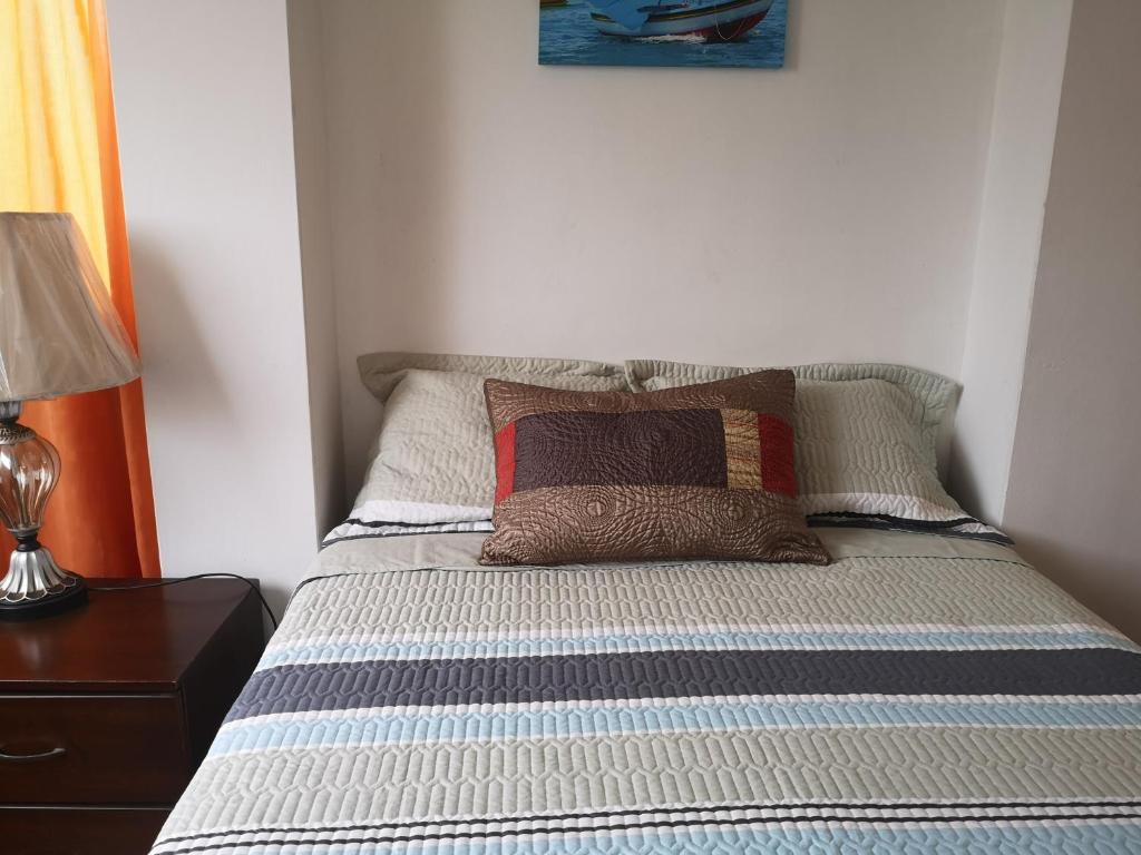 Postel nebo postele na pokoji v ubytování Casa Amarello