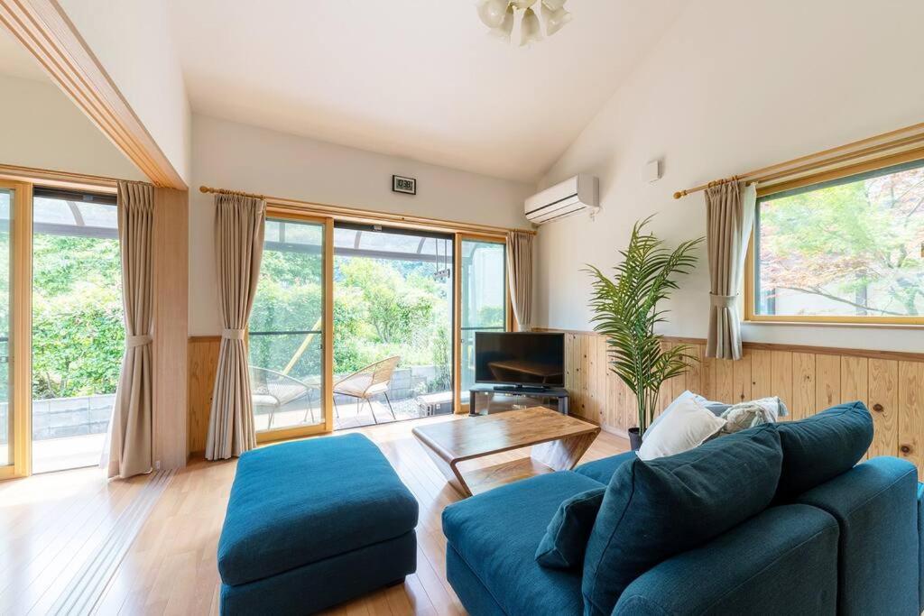 Posezení v ubytování Seaside Villa Nagi